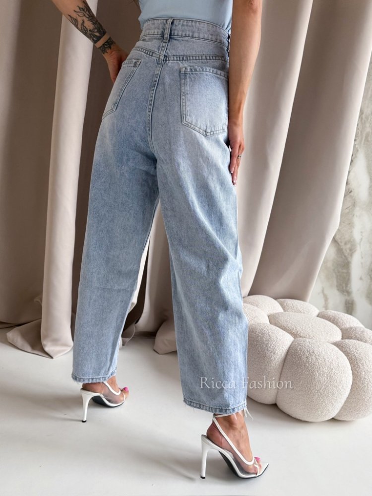 Spodnie balloon JOEY, blue