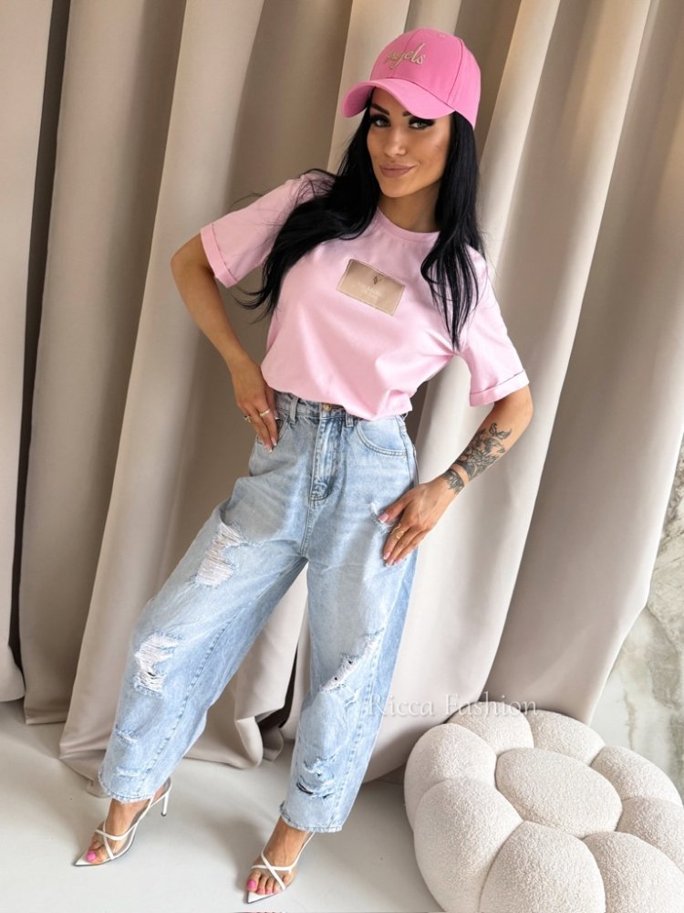 T-shirt bawełniany VALLIO,...