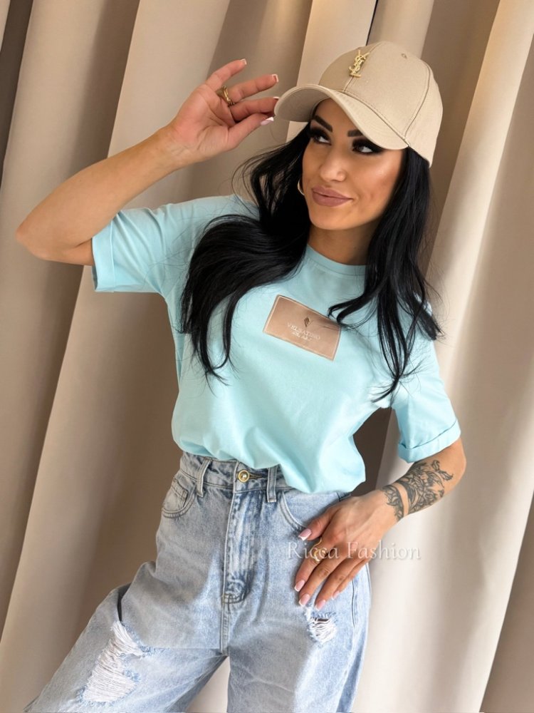 T-shirt bawełniany VALLIO,...