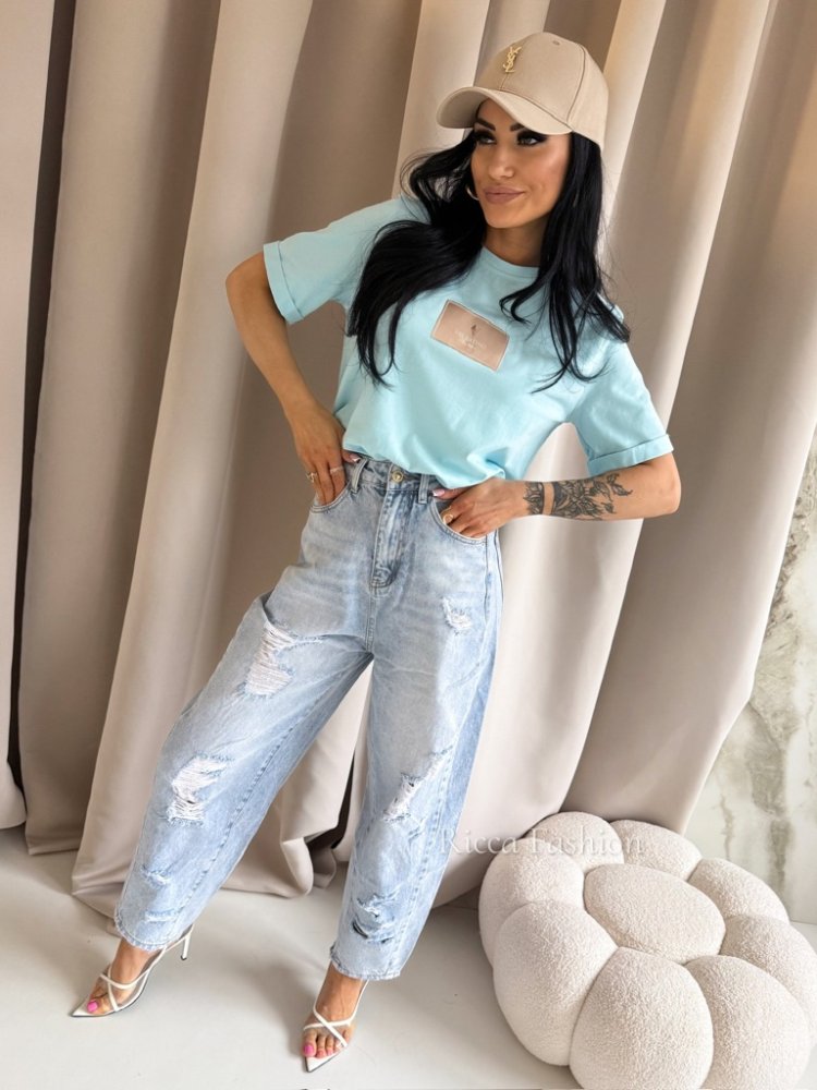 T-shirt bawełniany VALLIO,...