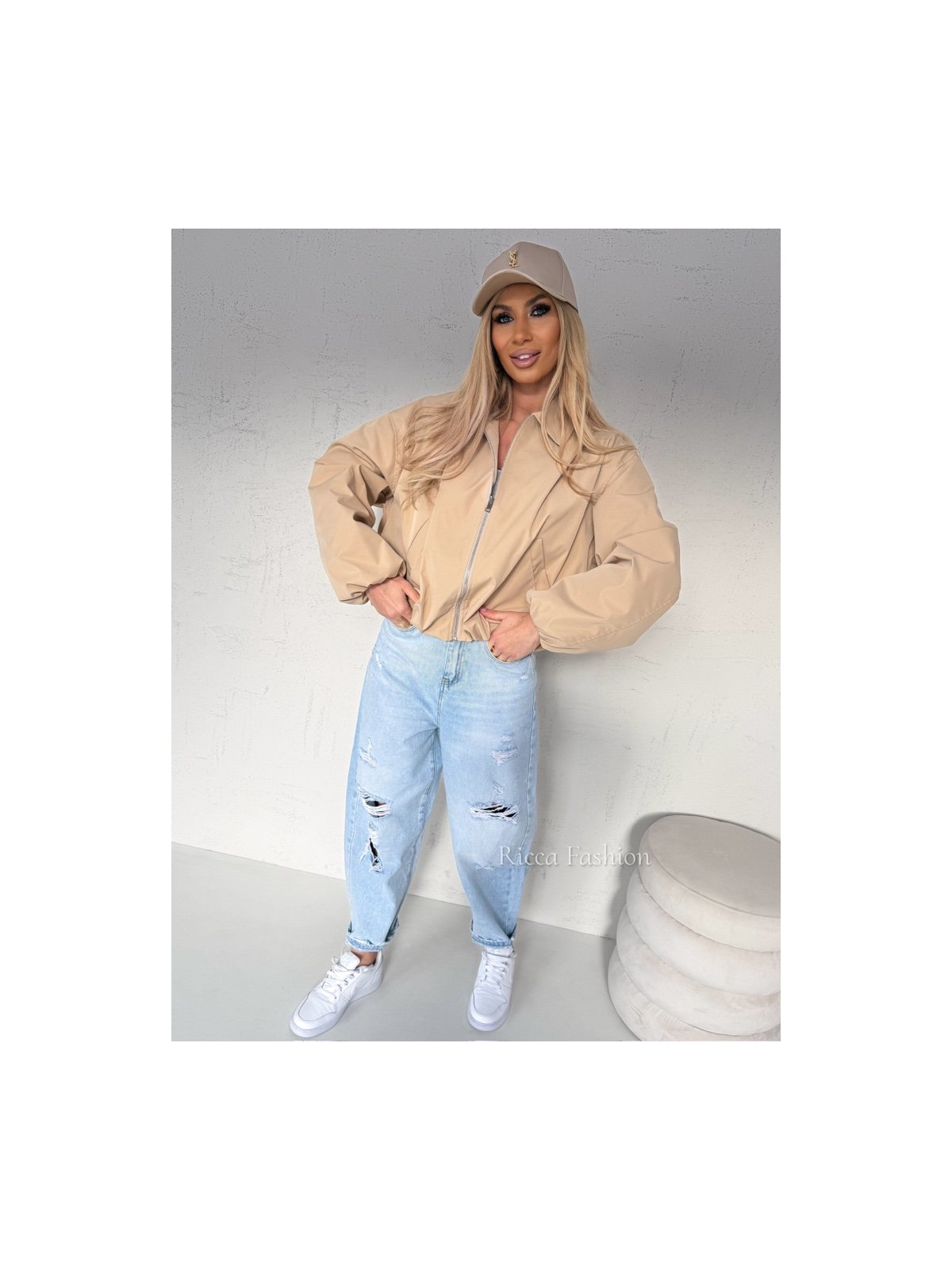 Kurtka/bomberka CELESTE, beige