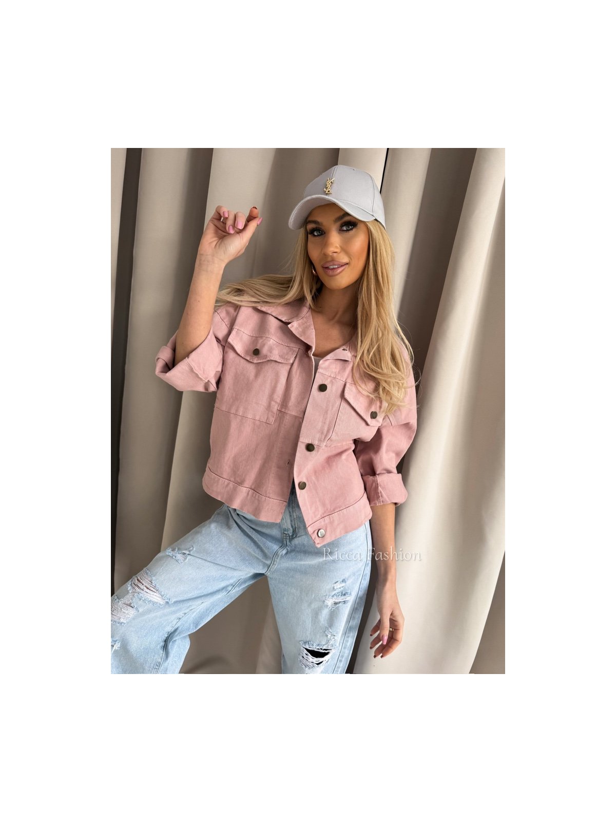 Katana bawełniana NOEMI, powder