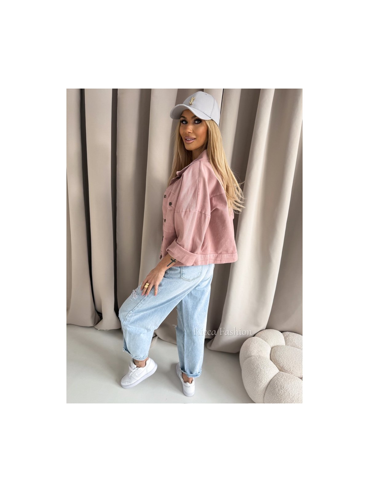 Katana bawełniana NOEMI, powder