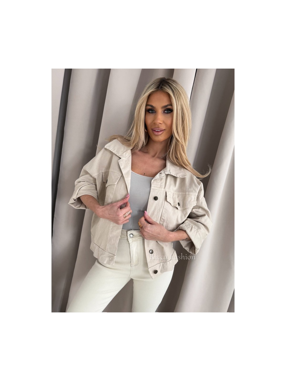 Katana bawełniana NOEMI, beige