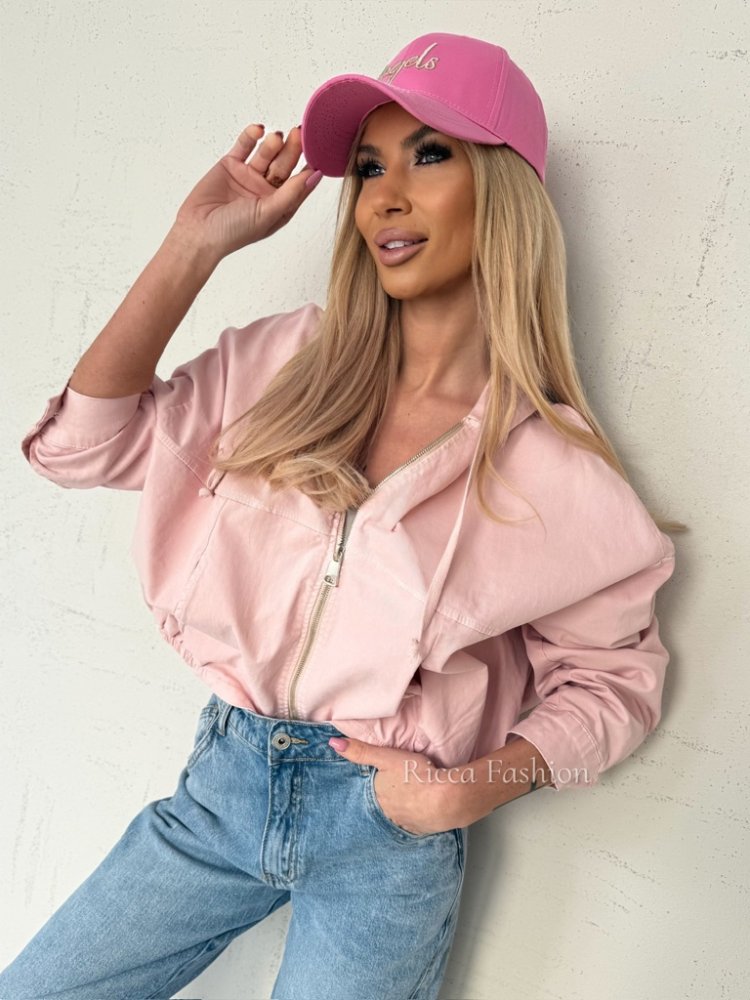 Kurtka/bomberka z kapturem...