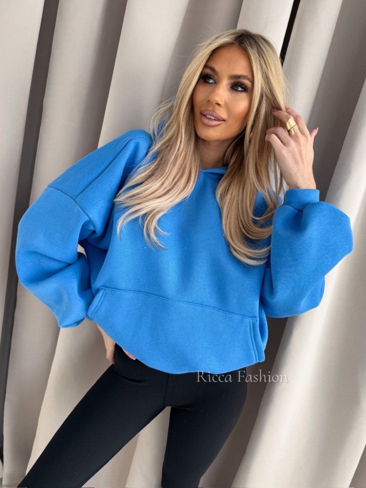 Bluza dresowa ADRIEN, denim...