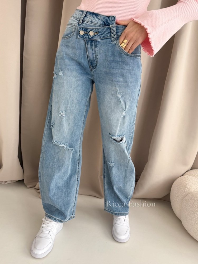 Spodnie balloon LISTEN, blue