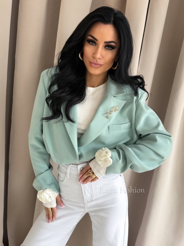 Marynarka premium SAINT, mint