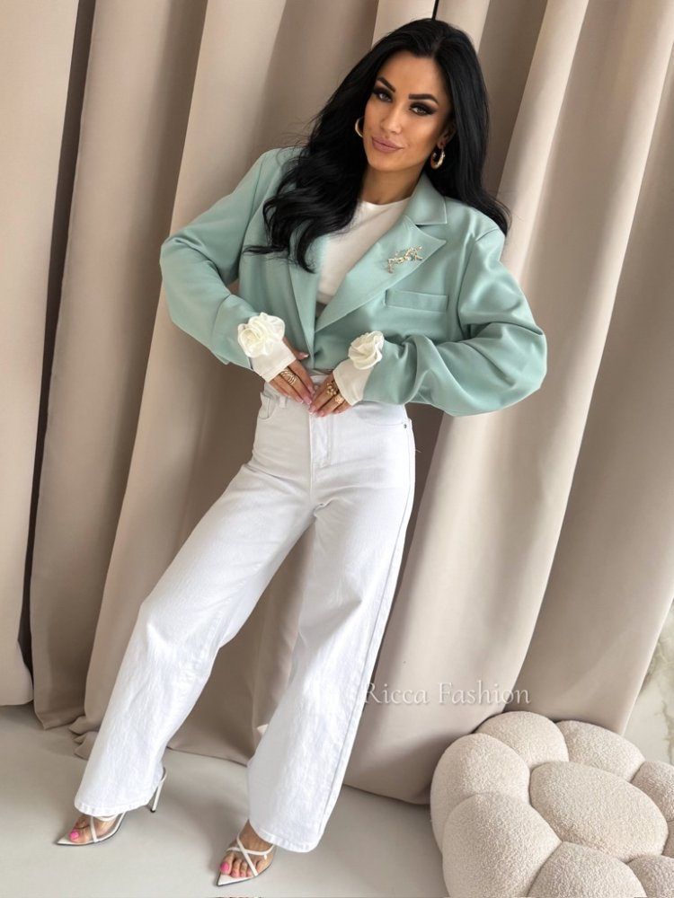 Marynarka premium SAINT, mint