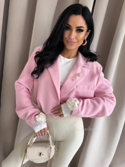 Marynarka premium SAINT, pastel pink