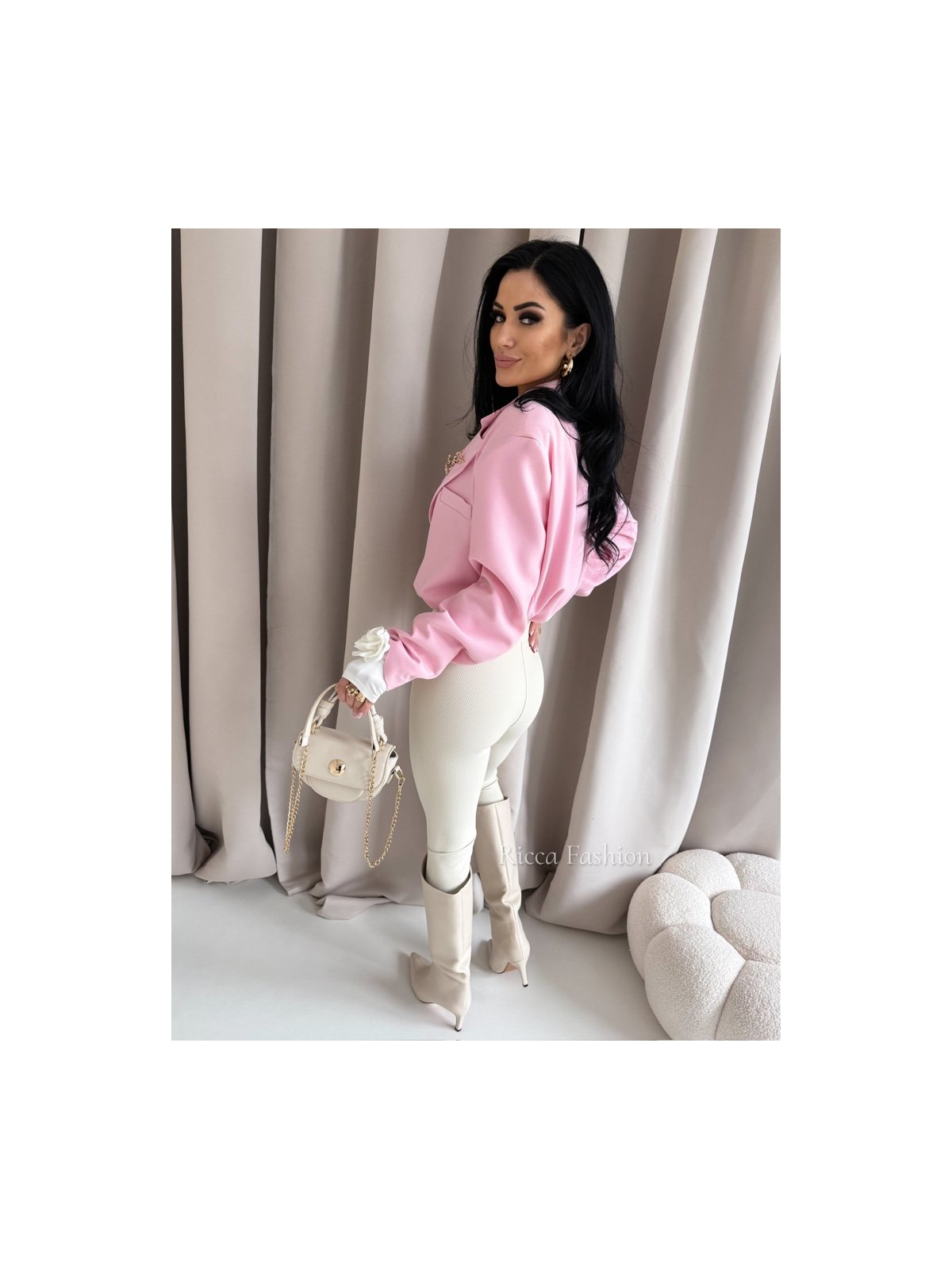 Marynarka premium SAINT, pastel pink