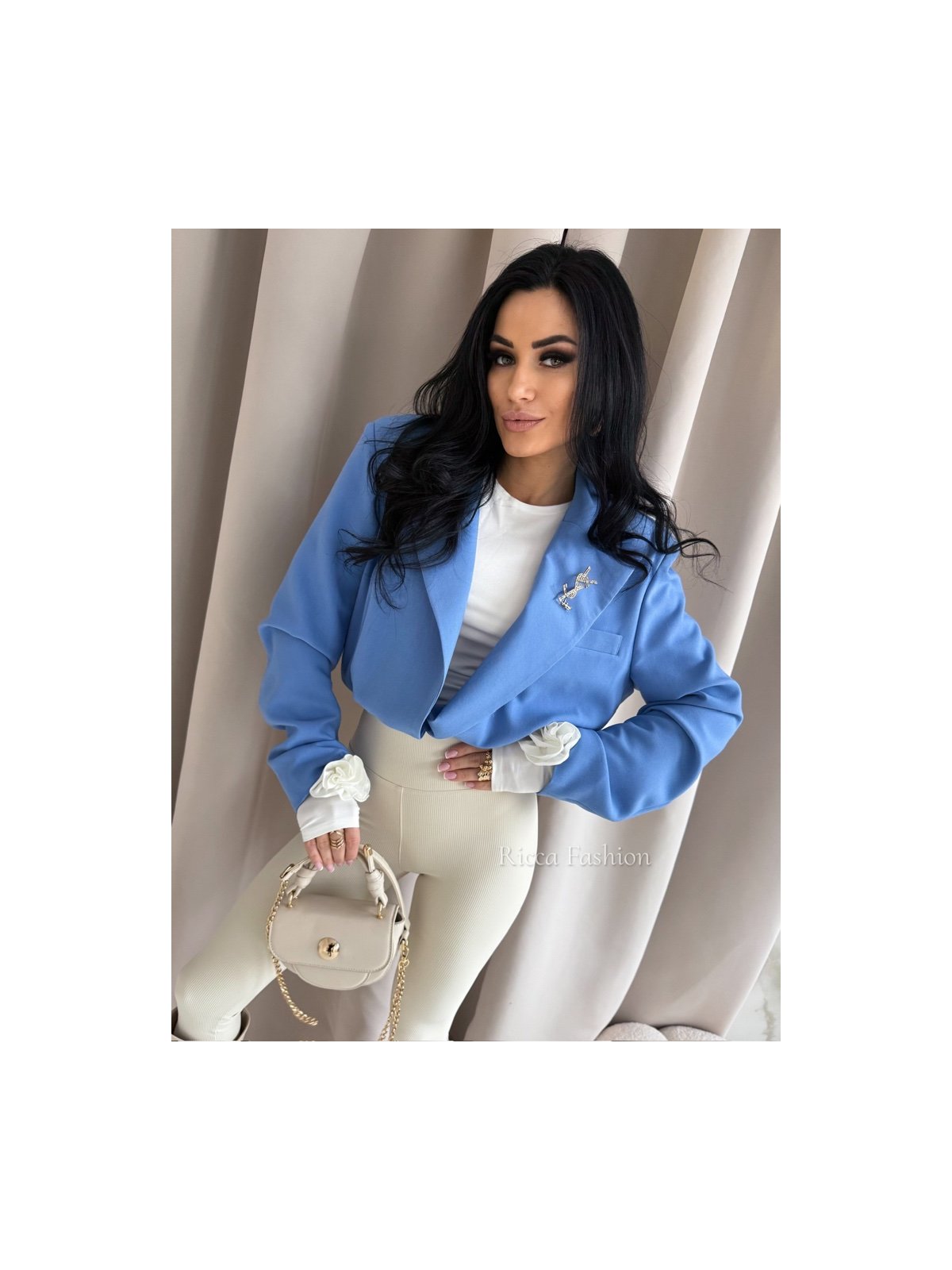 Marynarka premium SAINT, denim blue