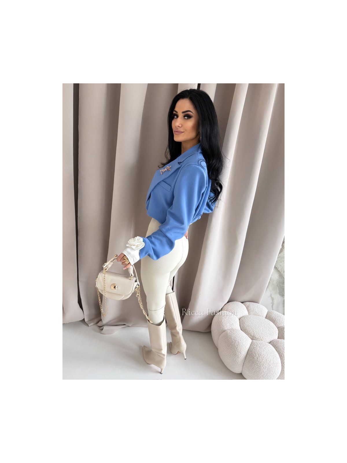 Marynarka premium SAINT, denim blue