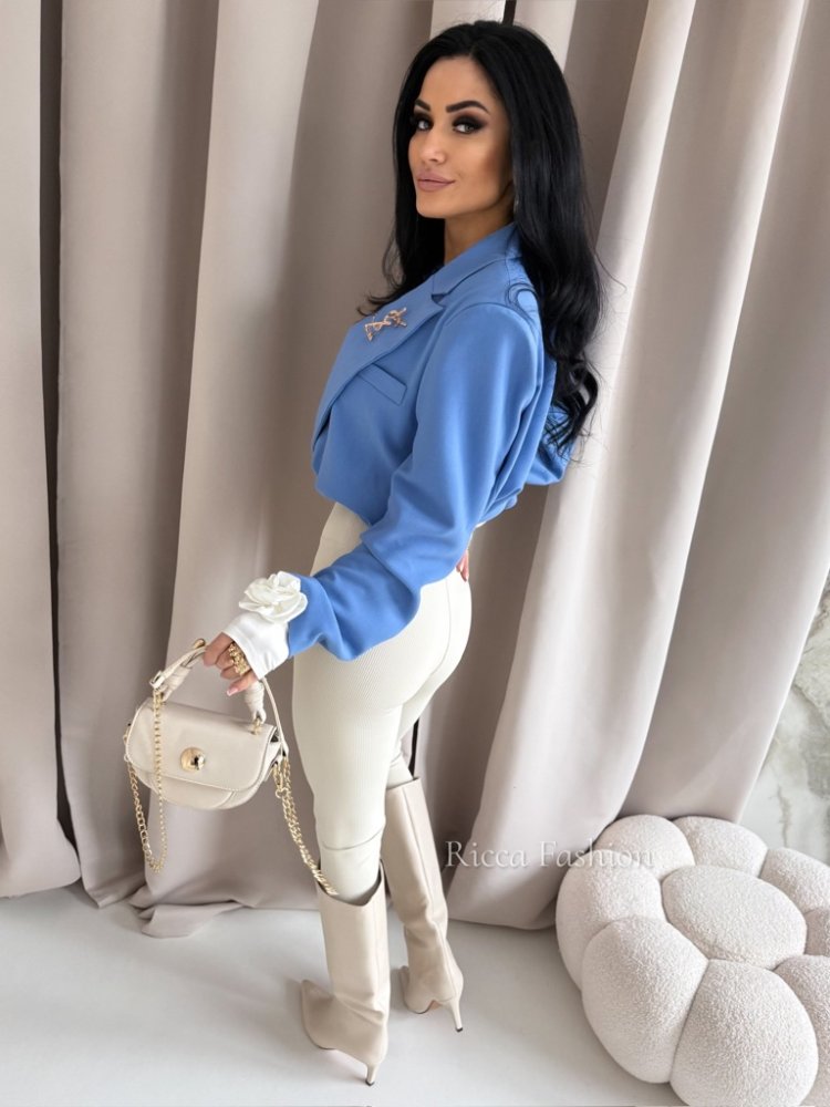 Marynarka premium SAINT, denim blue