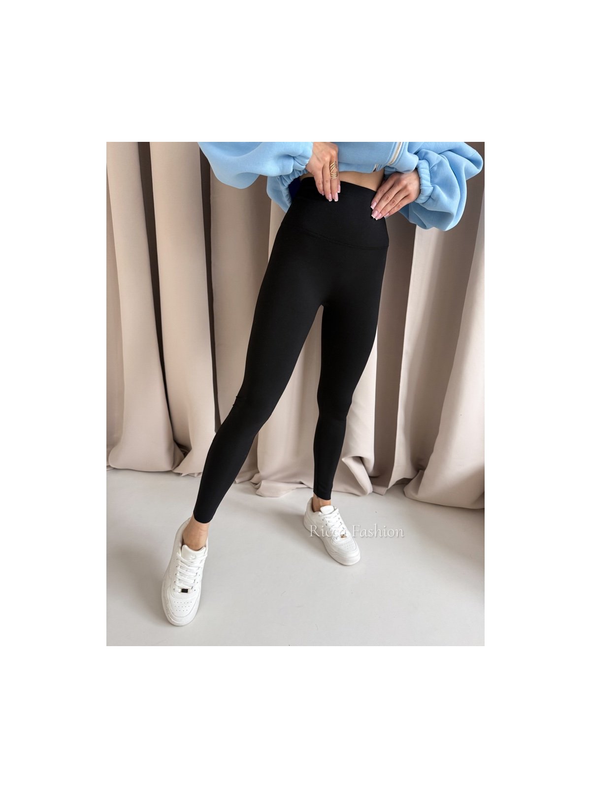 Legginsy z lycrą AZARRO, black