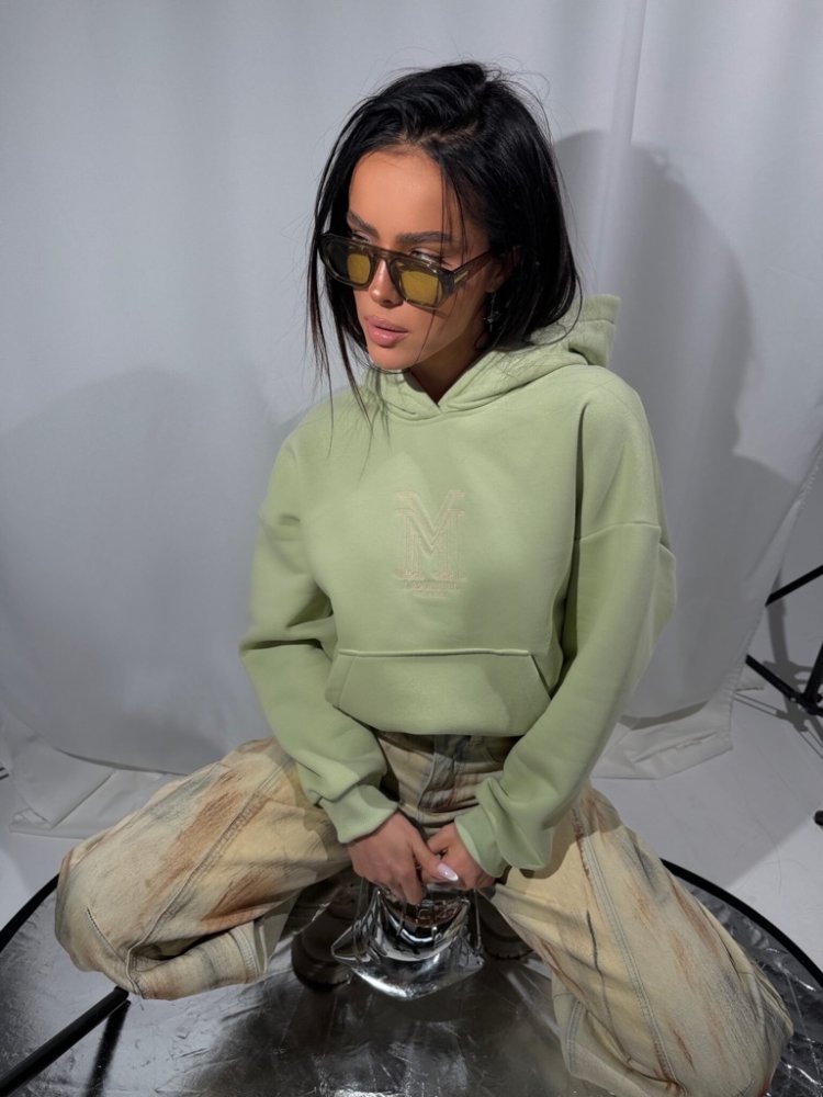 Bluza dresowa HONEY, matcha