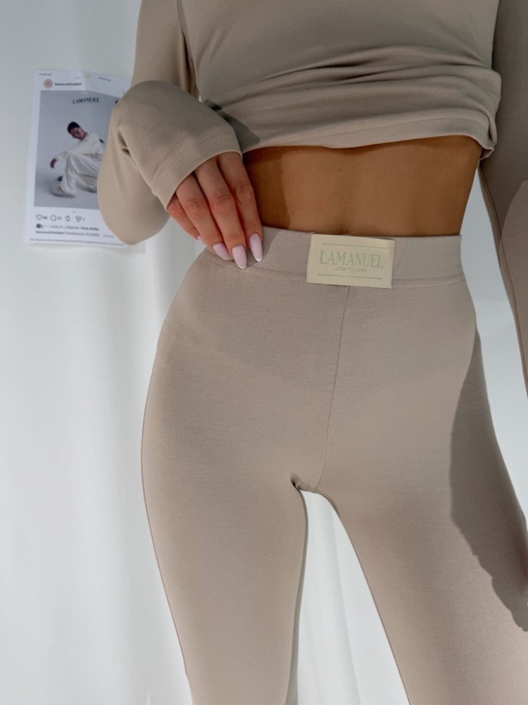 Legginsy PRIME, beż