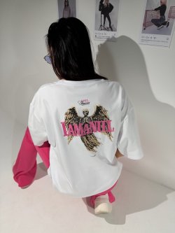 T-shirt LA CLUB, biały