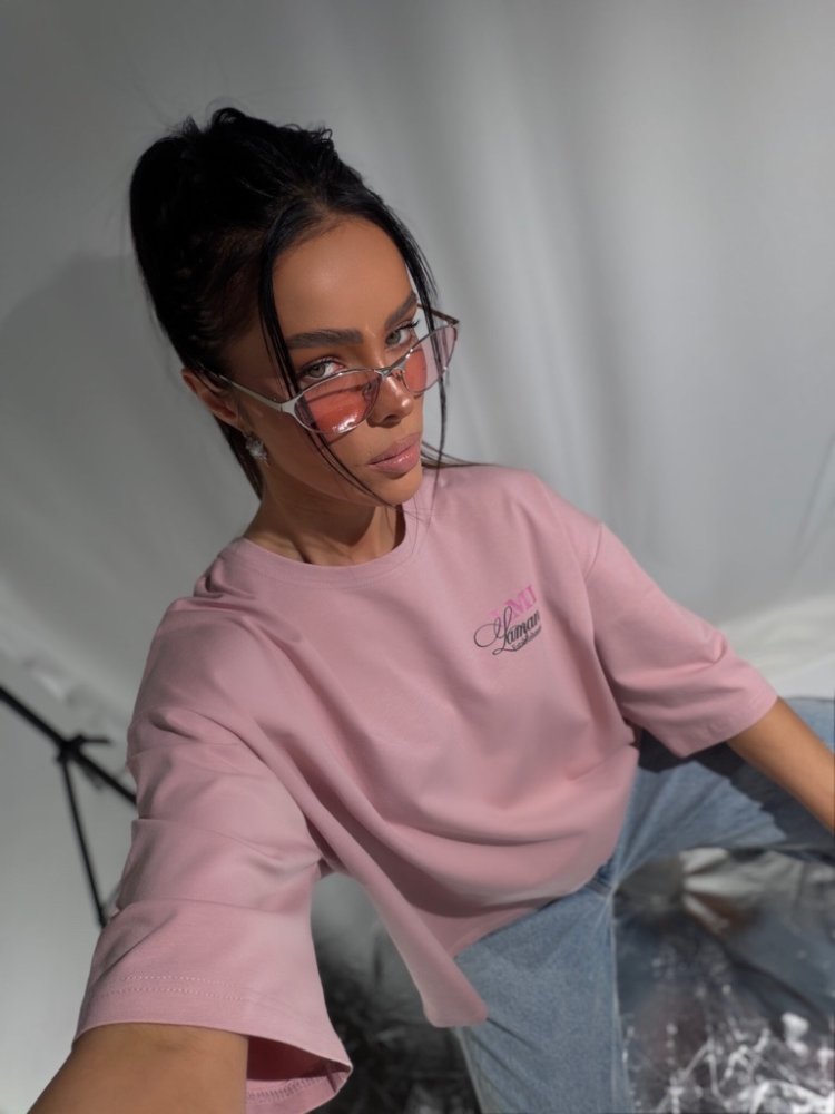 T-shirt LA CLUB, puder