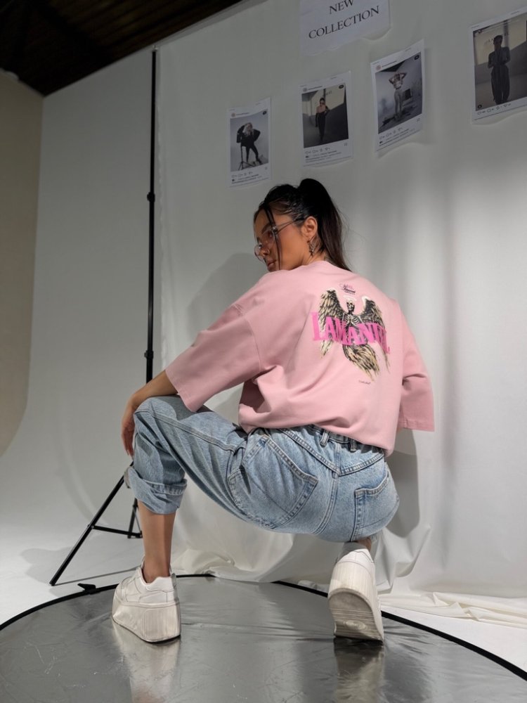 T-shirt LA CLUB, puder