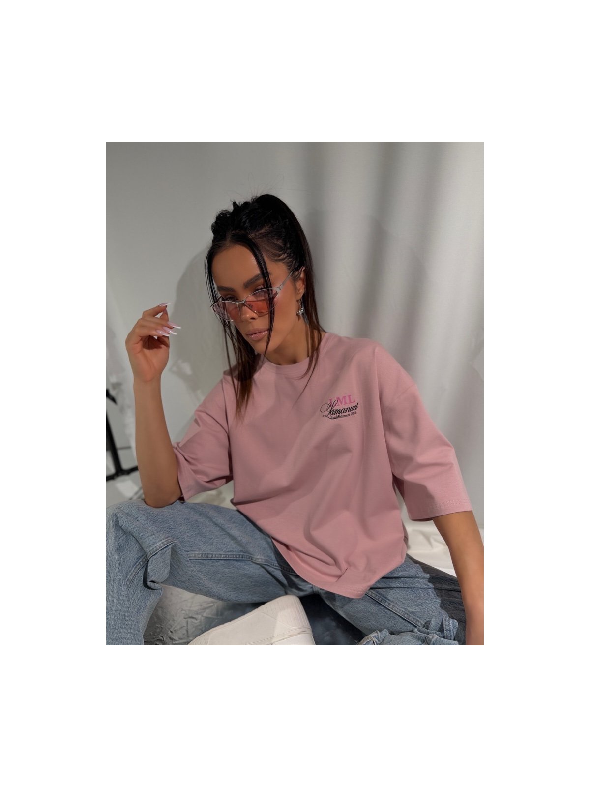 T-shirt LA CLUB, puder