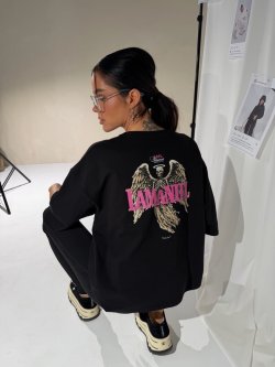 T-shirt LA CLUB, czarny