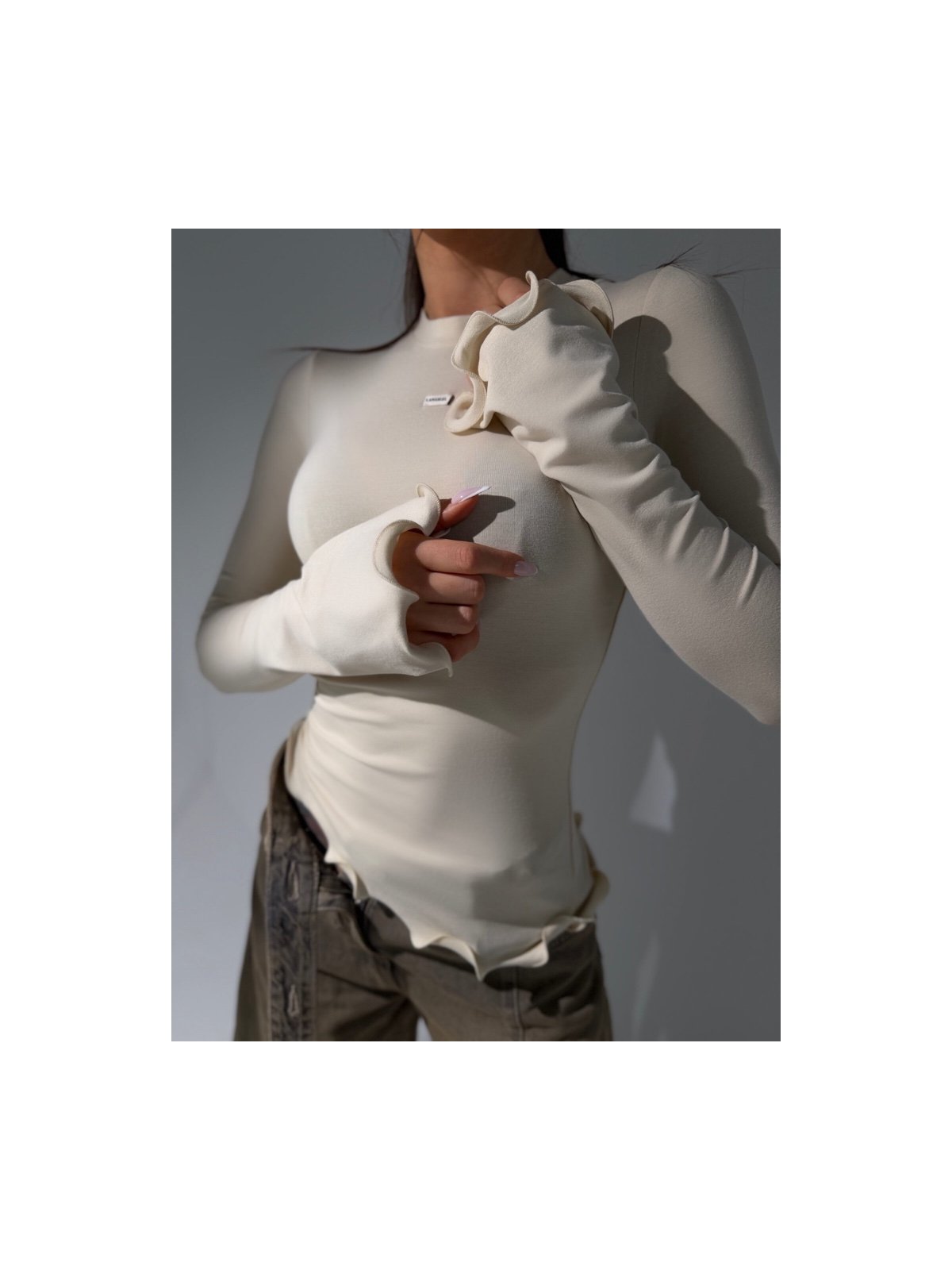 Bluzka/top SALSA, vanilla