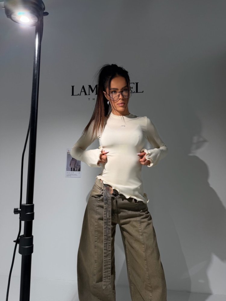 Bluzka/top SALSA, vanilla