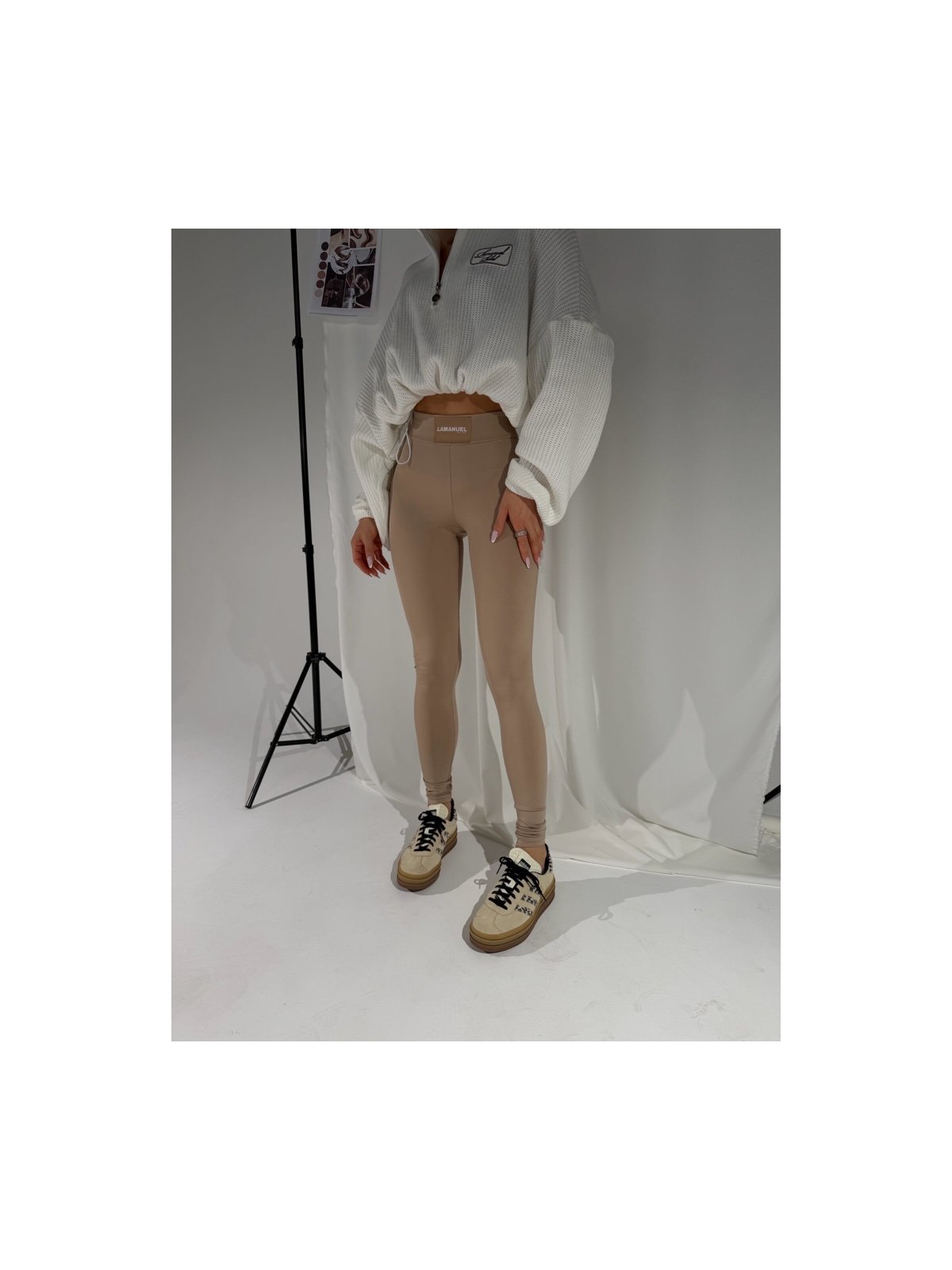 Legginsy SPEED, beż