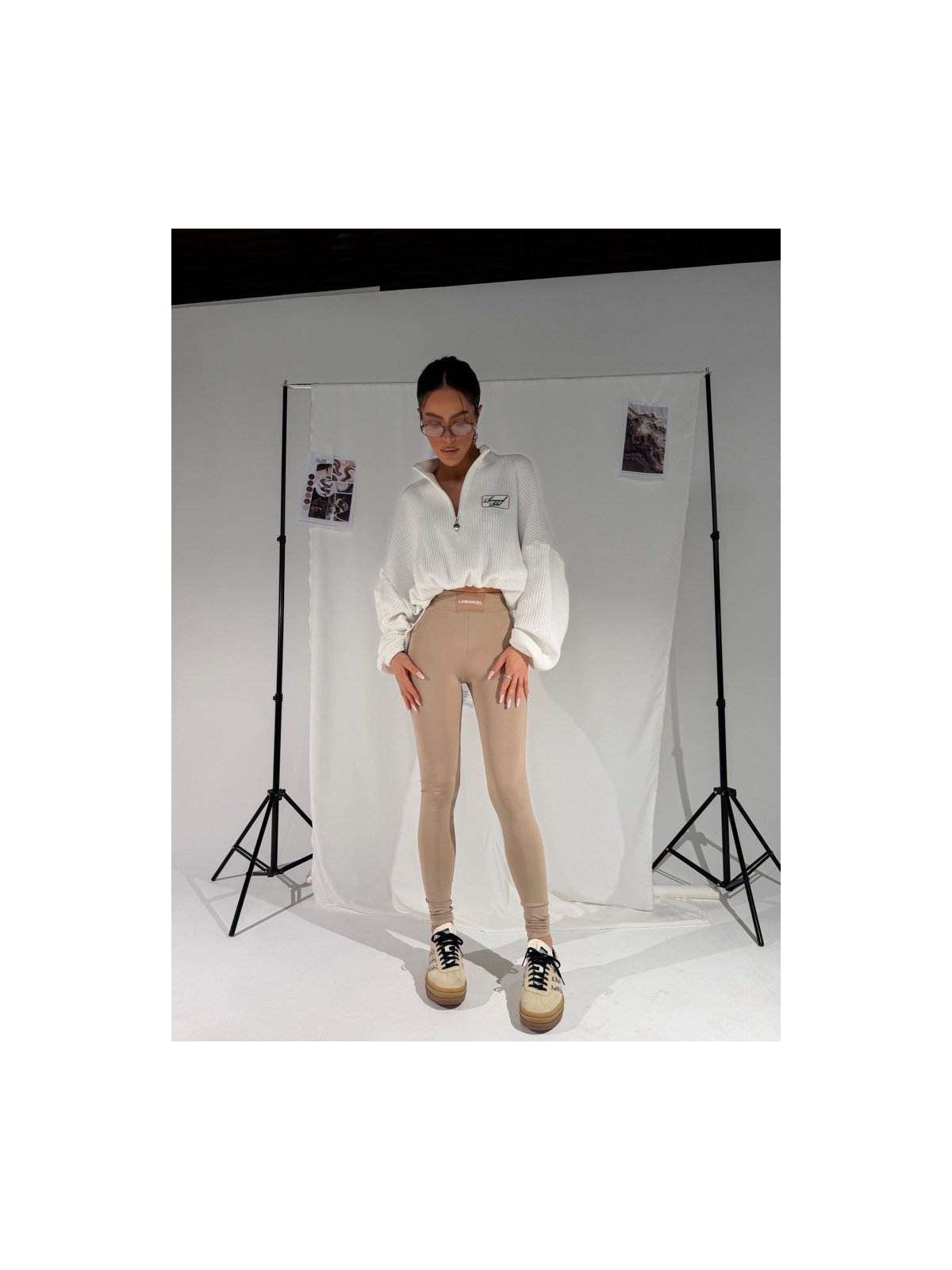 Legginsy SPEED, beż