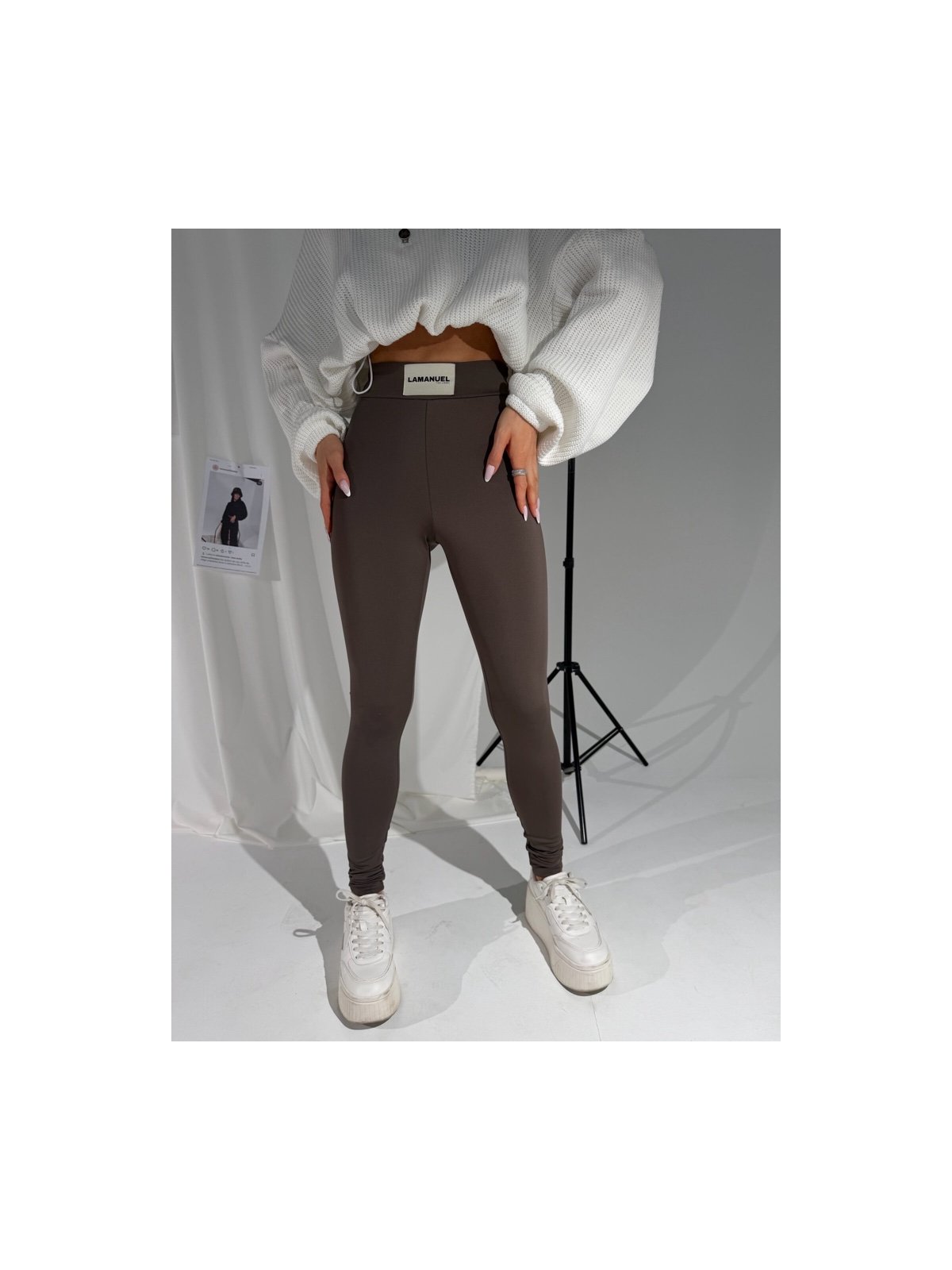 Legginsy SPEED, latte