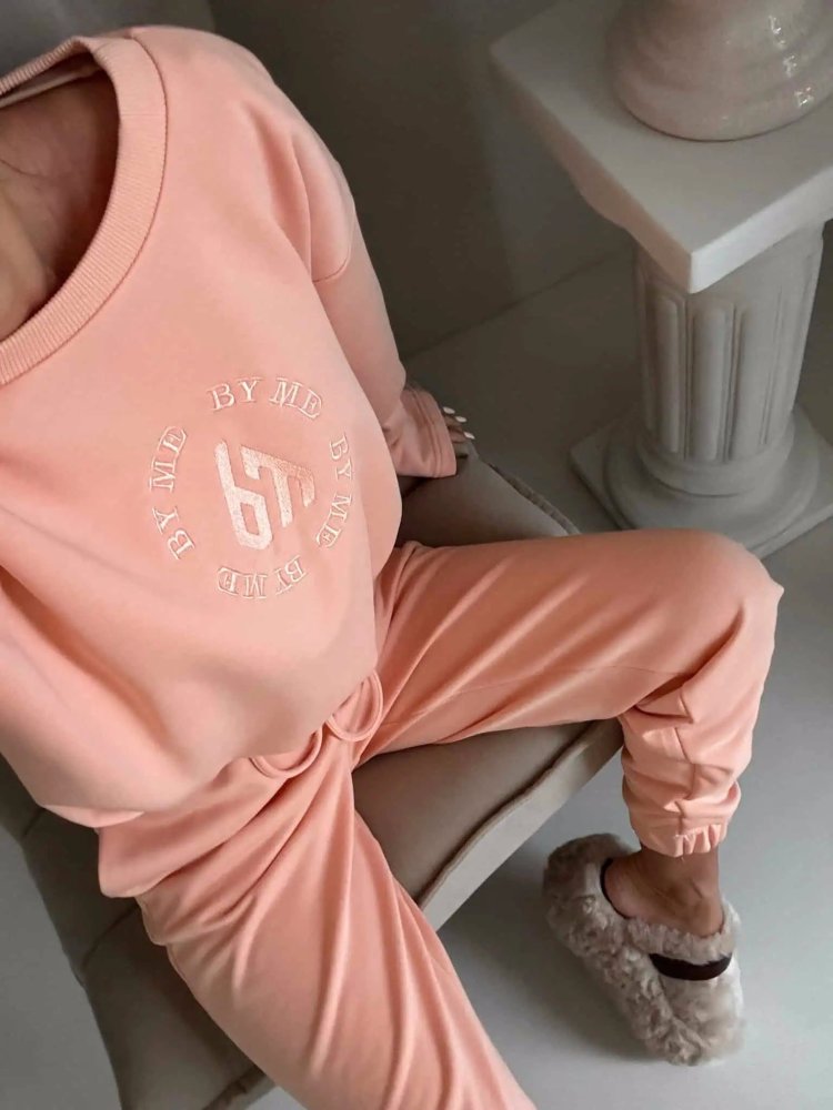 Komplet dresowy LOUIS, morela