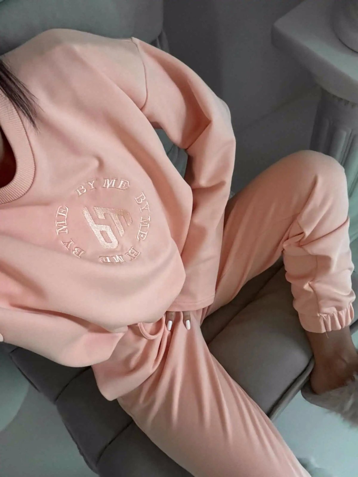 Komplet dresowy LOUIS, morela