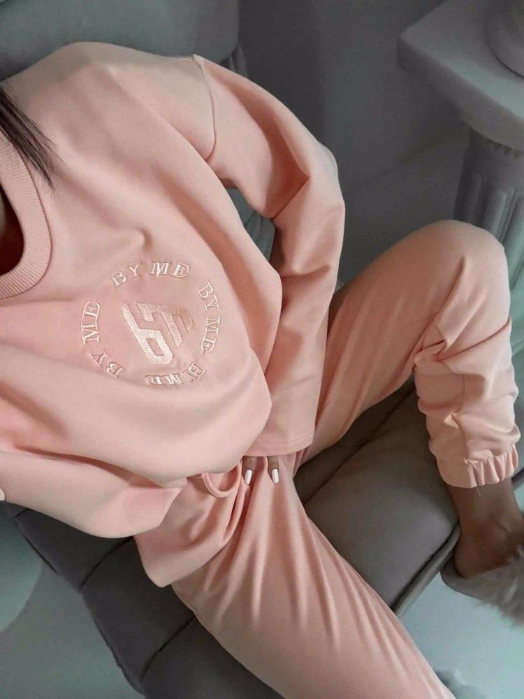 Komplet dresowy LOUIS, morela