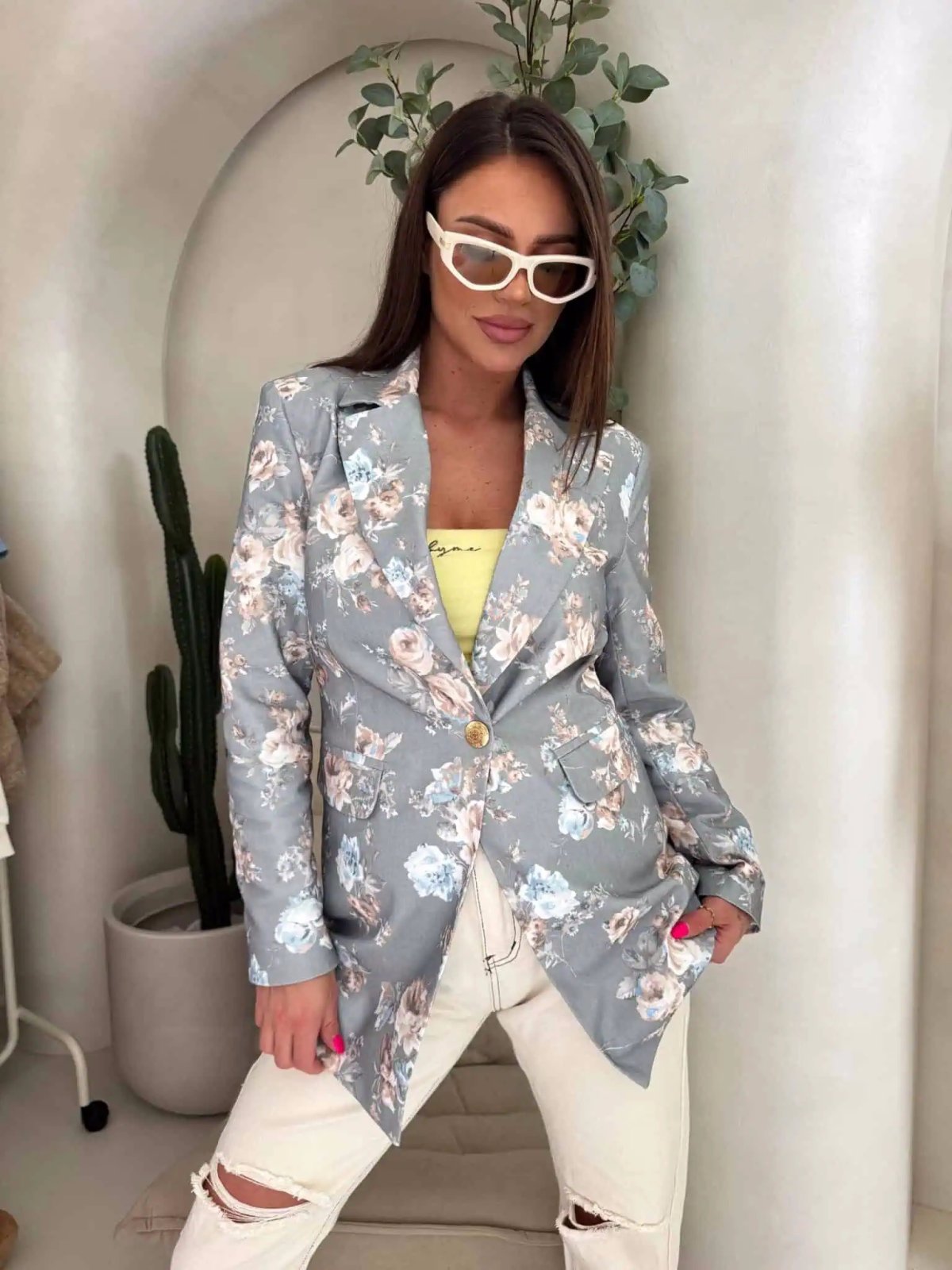 Marynarka LONG, grey