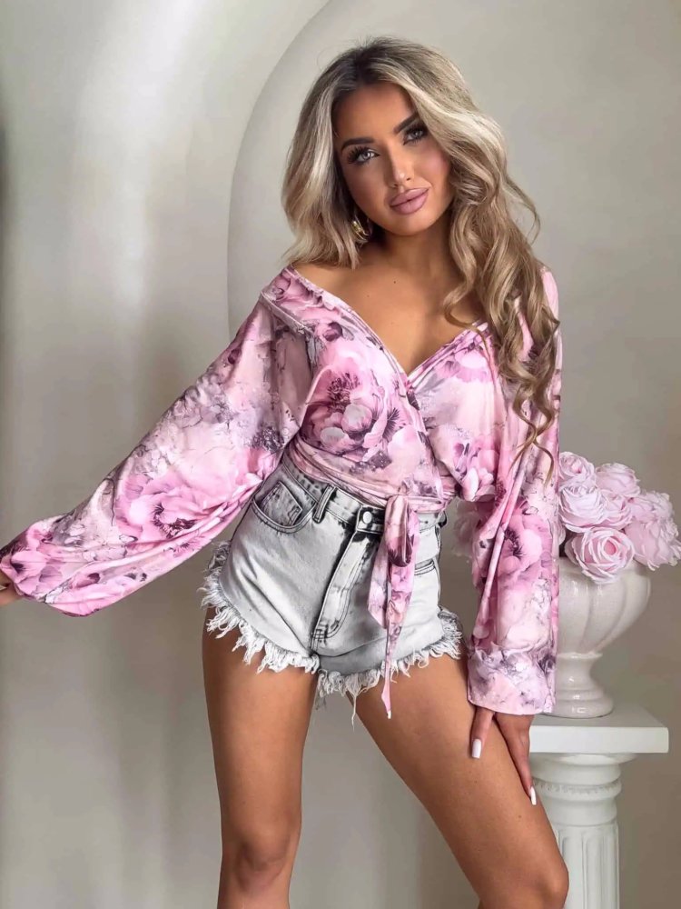 Bluzka z bawełną KAIRA,...