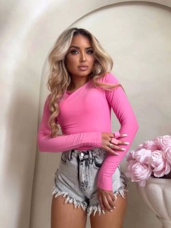 Bluzka LINDA, różowa