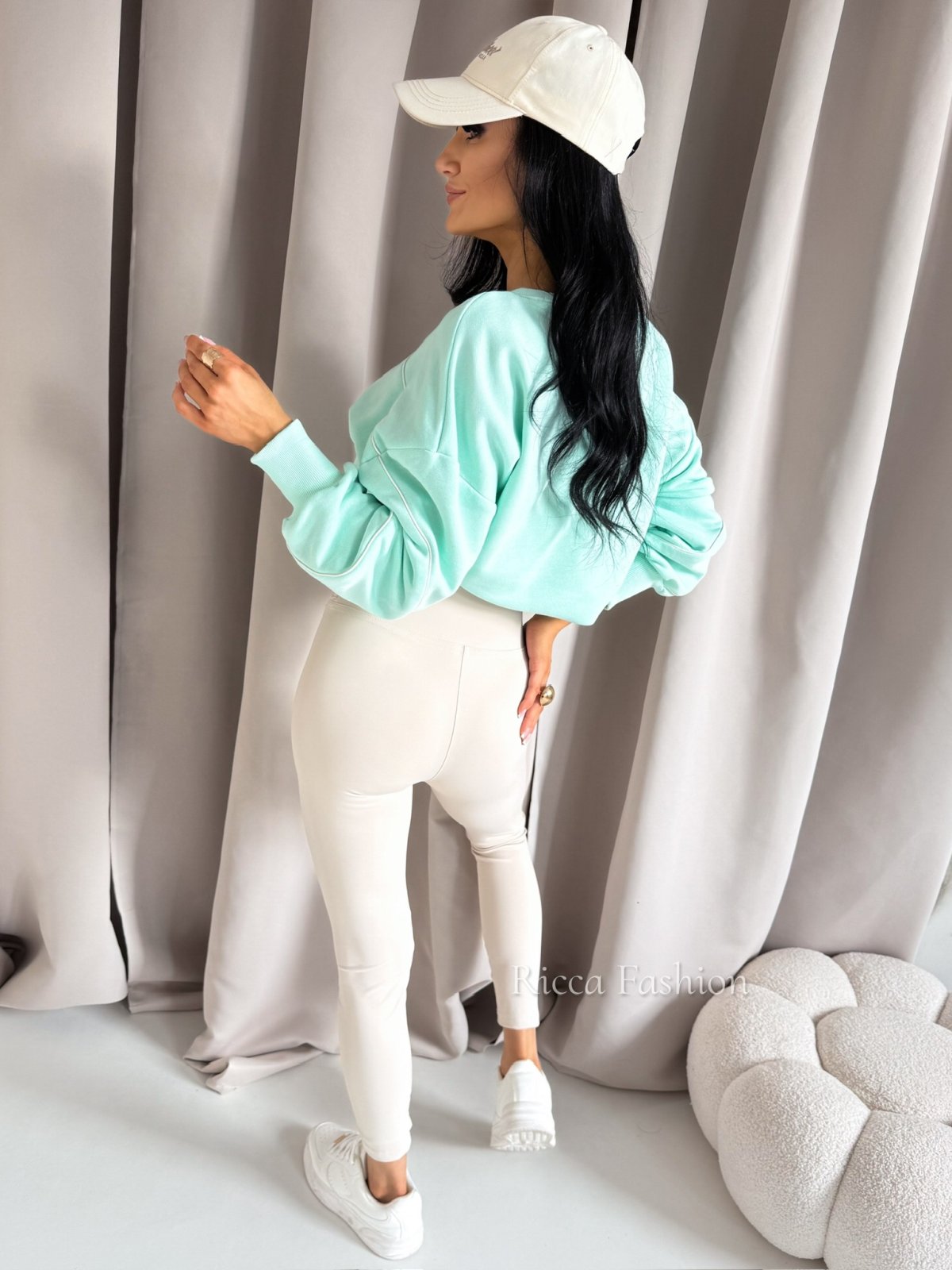 Bluza dresowa VELMA, mint