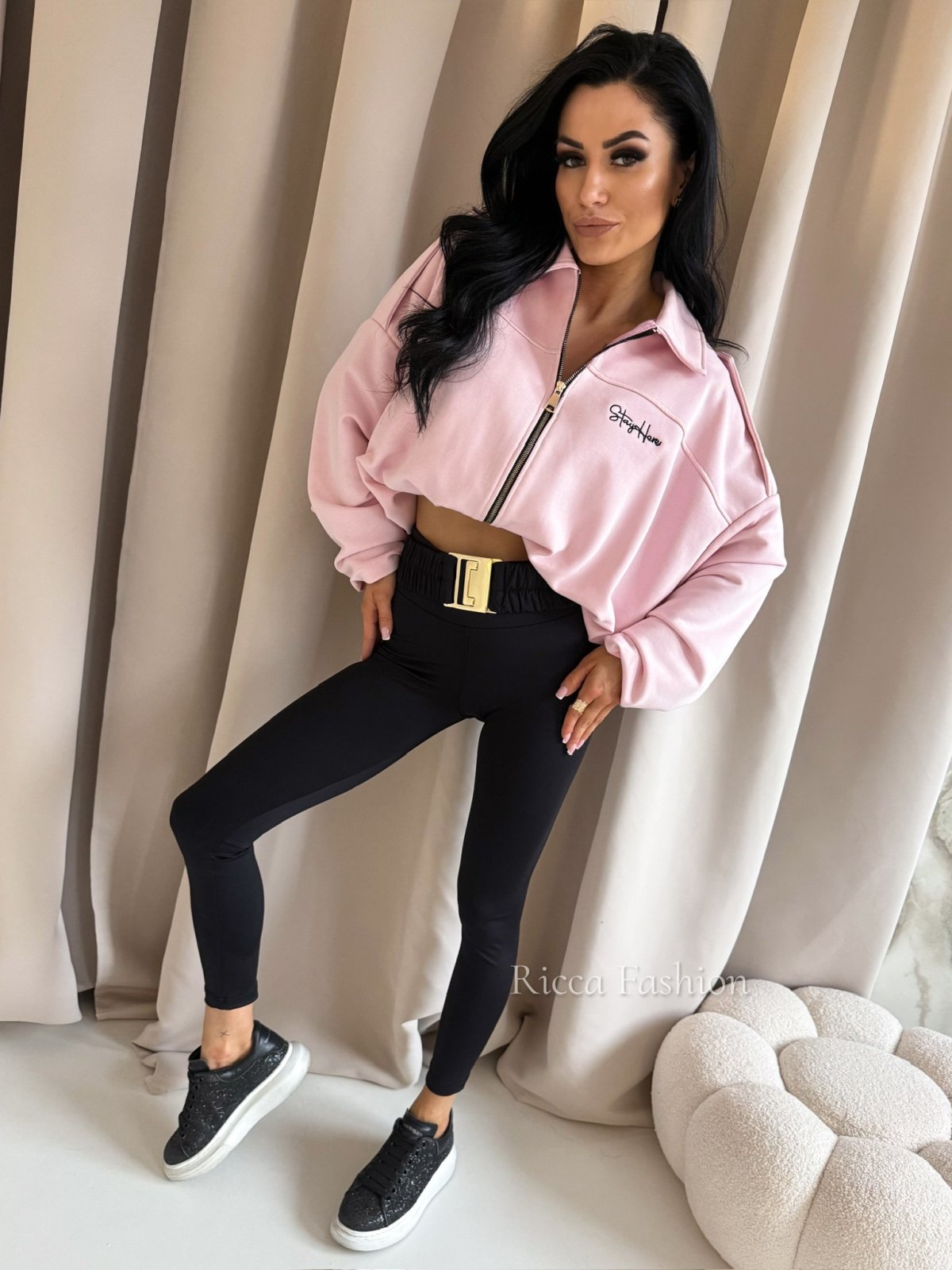 Legginsy z lycrą NOAH, black