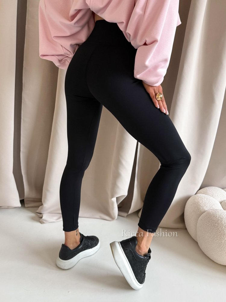 Legginsy z lycrą NOAH, black