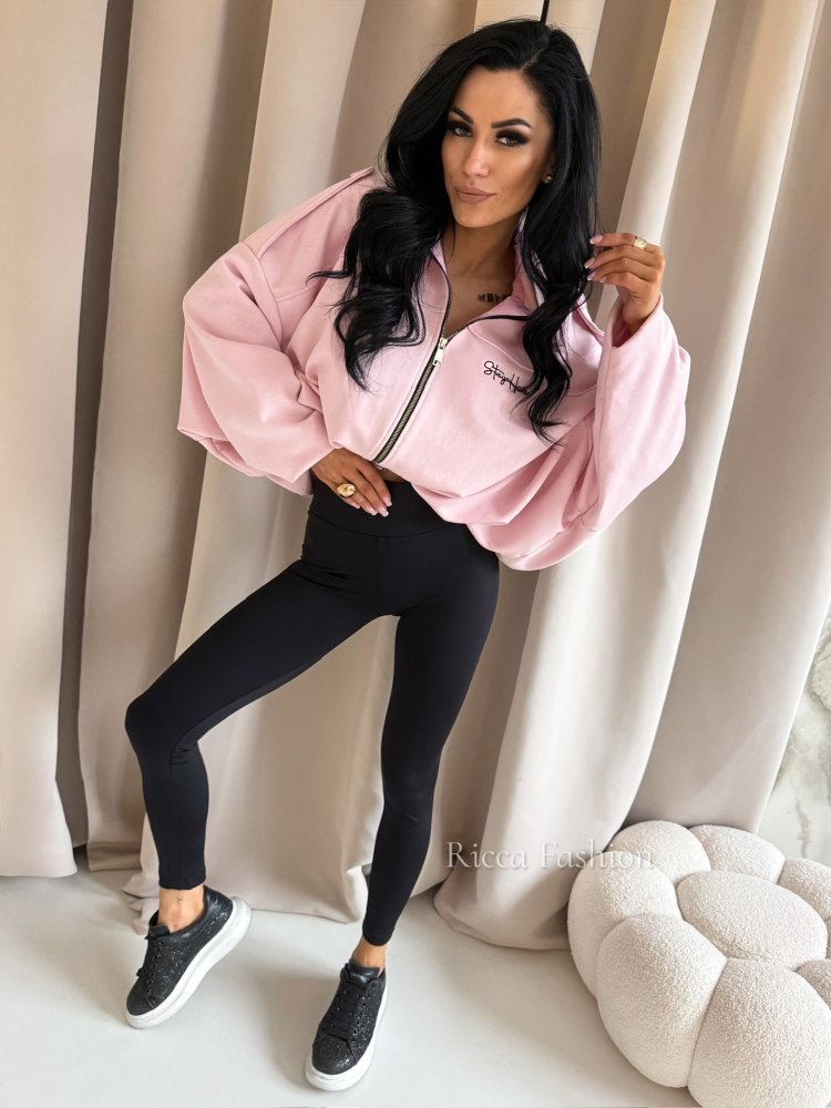 Legginsy z lycry SILK, black