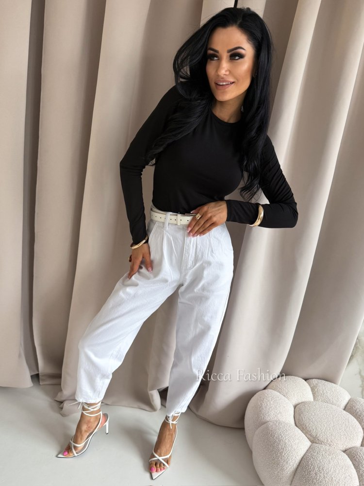 Bluzka z wiskozy RENNI, black