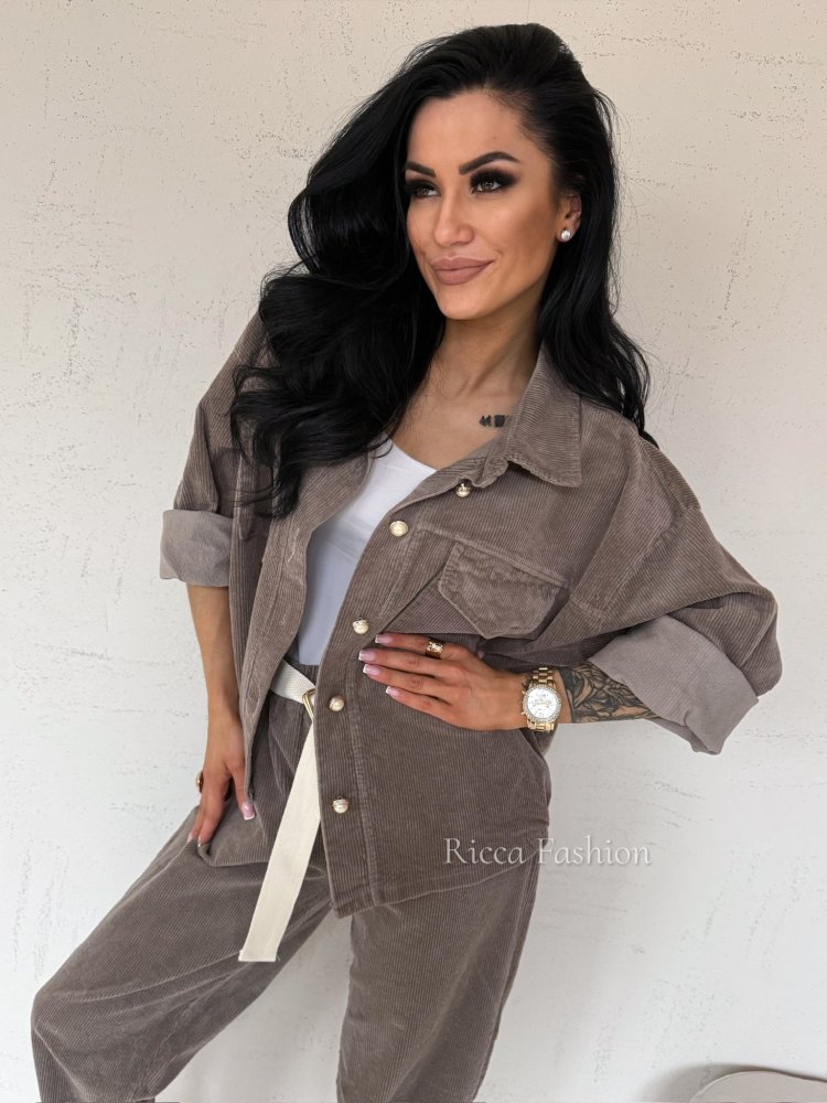 Katana sztruksowa BERGAMO,...