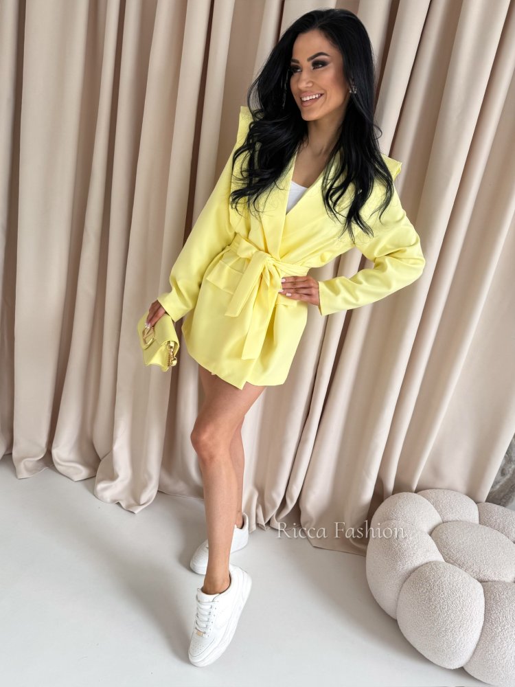 Marynarka EVELYN, banana