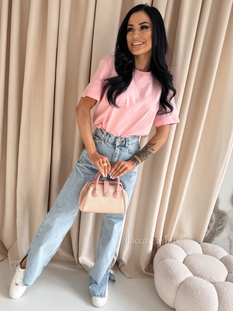 T-shirt bawełniany LUMINO,...