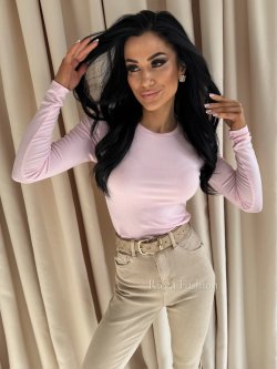 Bluzka z bawełny AURORI, light pink