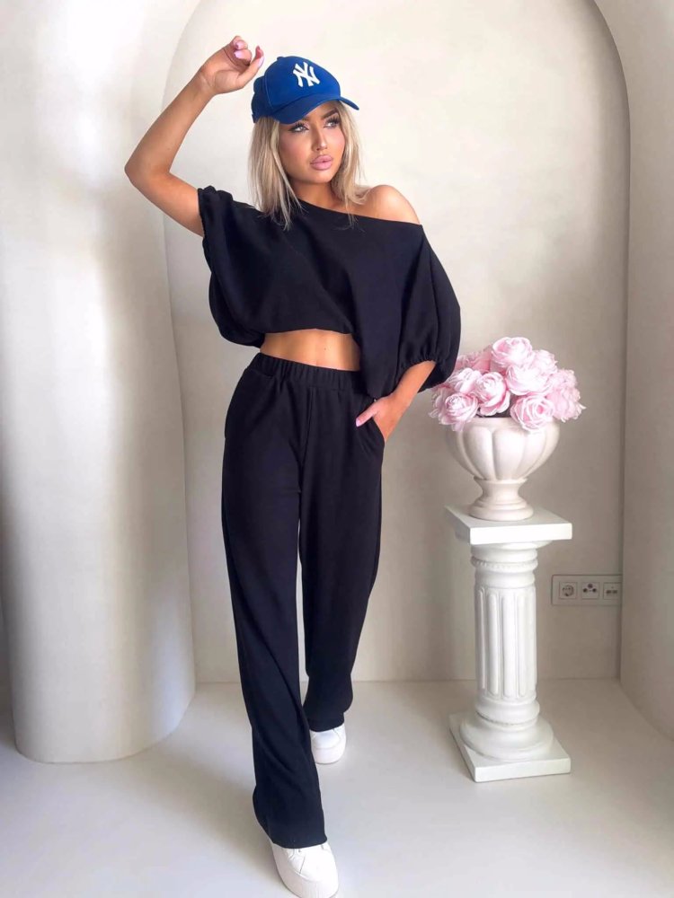 Komplet LUXE, czarny