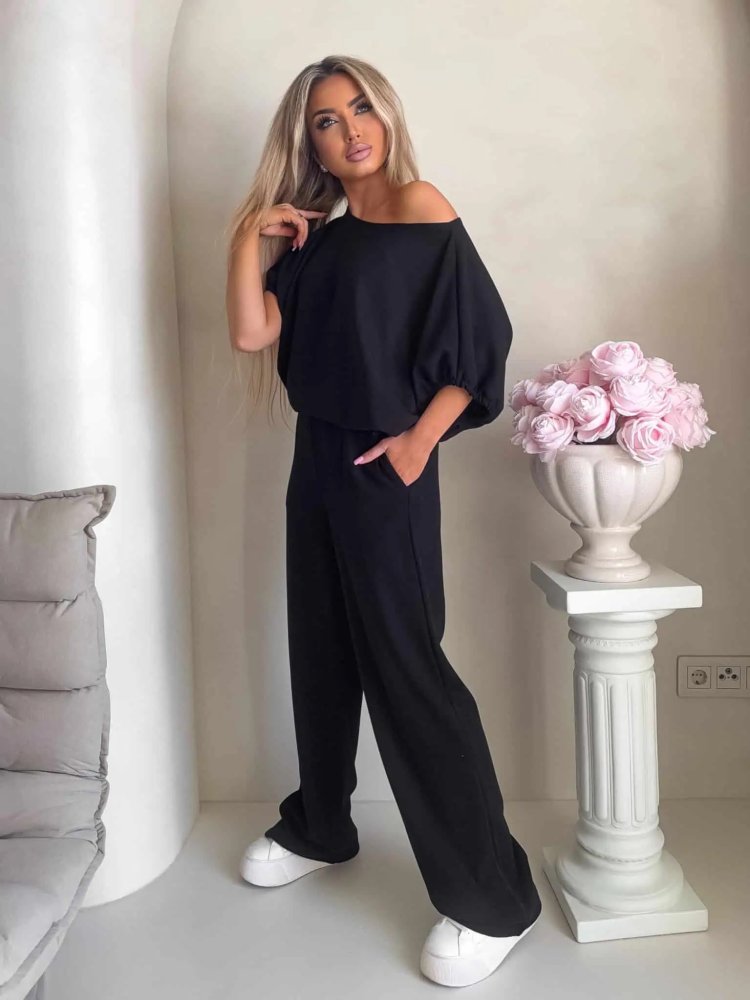 Komplet LUXE, czarny