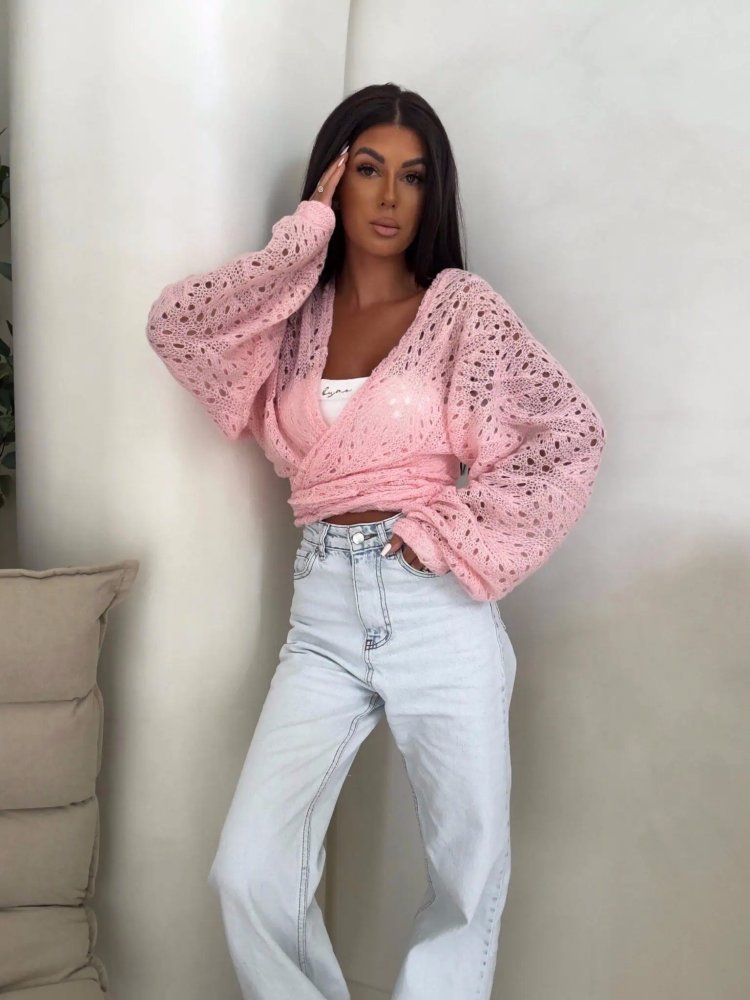 Bluzka/kimono z bawełny...