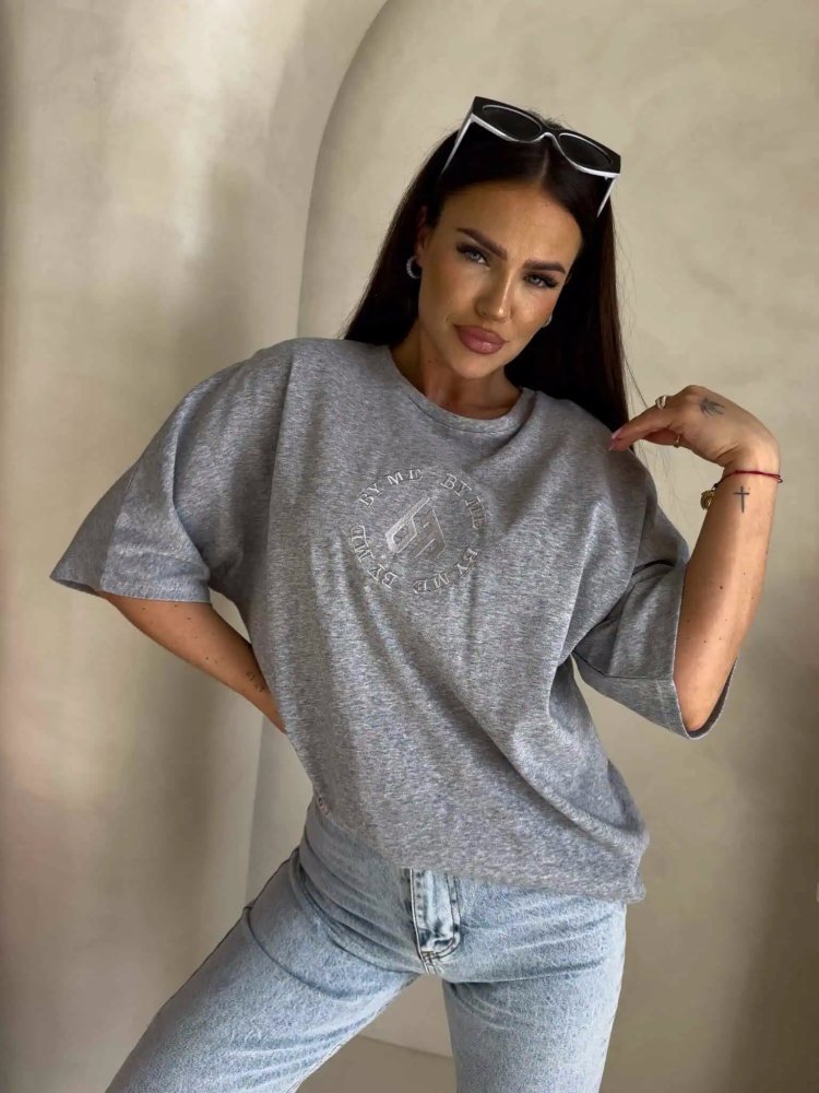 T-shirt NIRVANA, szary